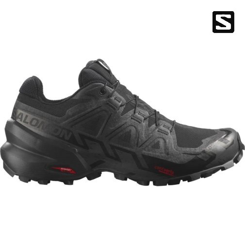 Black Salomon Speedcross 6 GTX Women's Trail Running Shoes | IE NO9562